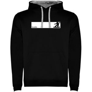 Kruskis Frame Snowboard Two-colour Hoodie