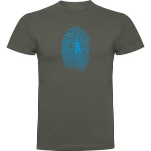 Kruskis Tennis Fingerprint T-shirt Met Korte Mouwen