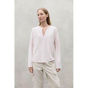 Ecoalf Ronne T-shirt Met Lange Mouwen En V-hals