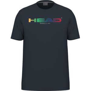 Head Racket Rainbow T-shirt Met Korte Mouwen