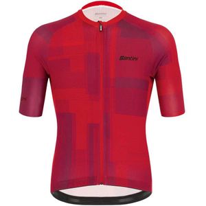 Santini Karma Kinetic Korte Mouw Wielertrui