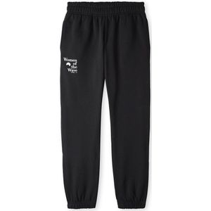 O'Neill Regular Fit Joggingbroek met Tekst Zwart