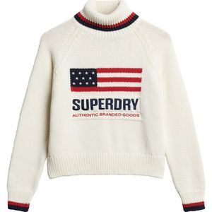 Superdry Americana Knit Trui Met Hoge Hals