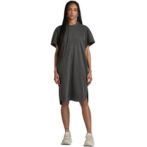 G-star Overdyed Midi-jurk Met Korte Mouwen