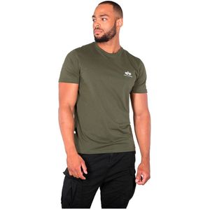 Alpha Industries Basic Small Logo T-shirt Met Korte Mouwen