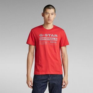 G-star Reflective Originals T-shirt Met Korte Mouwen