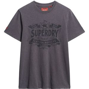 Superdry Workwear Script Graphic T-shirt Met Korte Mouwen