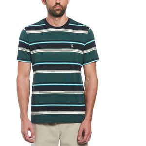 Original Penguin Yarn Dye Ao Stripe T-shirt Met Korte Mouwen