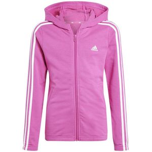 Adidas Essentials 3 Stripes Sweatshirt Met Rits