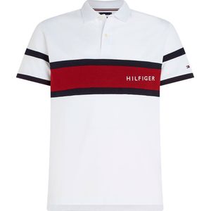 Tommy Hilfiger Colourblock Placement Reg Korte Mouw Poloshirt