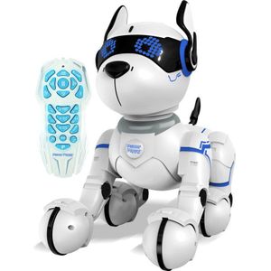 Power Puppy - mijn dog robotvorm programmeerbaar en tactiel met afstandsbediening - Lexibook