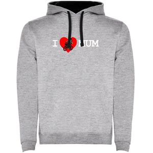 Kruskis I Love Mum Two-colour Hoodie