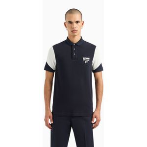 Armani Exchange 3dzflk_zjm5z Korte Mouw Poloshirt