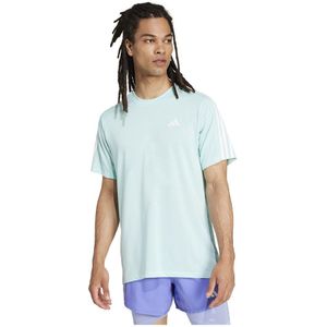 Adidas Own The Run 3 Stripes T-shirt Met Korte Mouwen