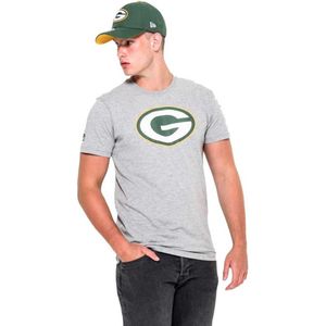 New Era Greenbay Packers Team Logo T-shirt Met Korte Mouwen