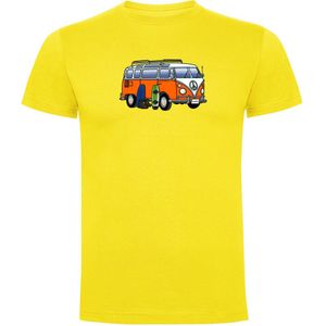 Kruskis Hippie Van Wakeboard Short Sleeve T-shirt T-shirt Met Korte Mouwen