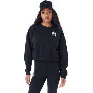 New Era Mlb Le Crop New York Yankees Sweatshirt