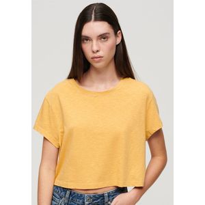 Superdry Slouchy Cropped T-shirt Met Korte Mouwen