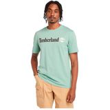 Timberland Kennebec River Linear Logo T-shirt Met Korte Mouwen