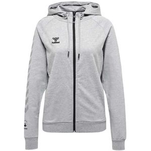 Hummel Move Grid Cotton Sweatshirt Met Rits