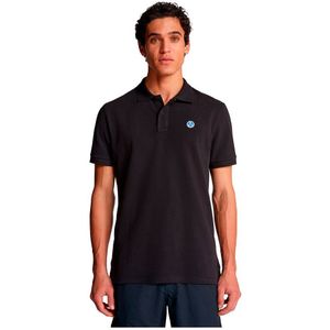 North Sails Logo Korte Mouw Poloshirt