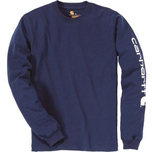 Carhartt Logo T-shirt Met Lange Mouwen