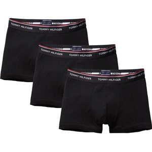 Tommy Hilfiger Boxershorts - Mannen - 3-pack - Zwart - Maat S