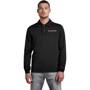 G-star Embro Logo Lange Mouw Poloshirt