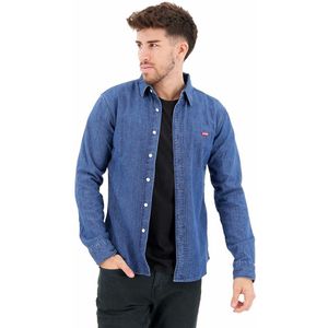 Levi's Regular Fit Denim Overhemd Med Indigo