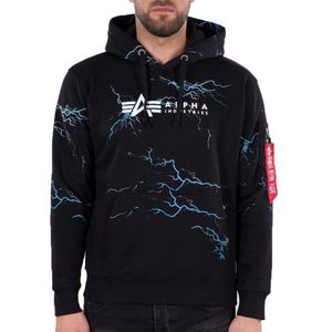 Alpha Industries Lightning All Over Print Hoodie