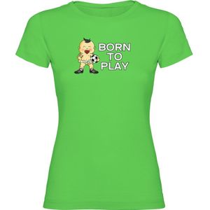 Kruskis Born To Play Football T-shirt Met Korte Mouwen