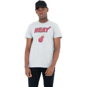 New Era Nba Regular Miami Heat T-shirt Met Korte Mouwen