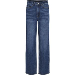 Vila Kelly Jaf Straight Fit Hoogzittende Jeans