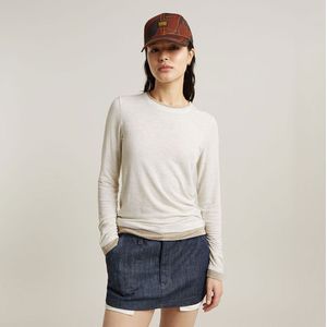 G-star Double Layer T-shirt Met Lange Mouwen