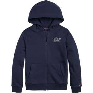 Tommy Hilfiger Logo Sweatshirt Met Rits