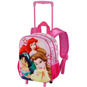 Karactermania Disney Princess Palace Kleine 3d Rugzak Met Wielen