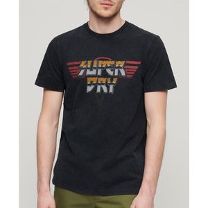 Superdry Rock Graphic Band T-shirt Met Korte Mouwen