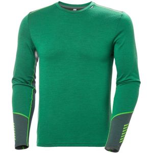 Ondershirt Helly Hansen Men Lifa Merino Midweight Crew Malachite