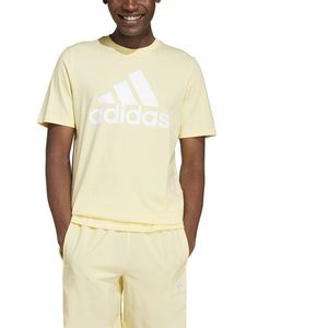 Adidas Essentials Single Jersey Big Logo T-shirt Met Korte Mouwen