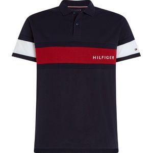 Tommy Hilfiger Colourblock Placement Reg Korte Mouw Poloshirt