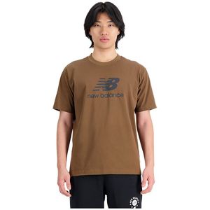 New Balance Essentials Stacked Logo Jersey T-shirt Met Korte Mouwen