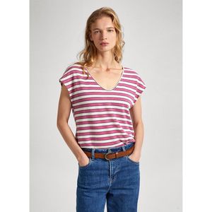 Pepe Jeans Khloe Mouwloze V-hals T-shirt