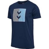 Hummel Active Stripe Co T-shirt Met Korte Mouwen