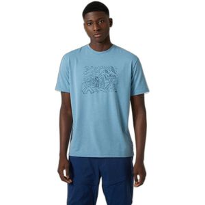 Helly Hansen Skog Recycled Graphic T-shirt Met Korte Mouwen