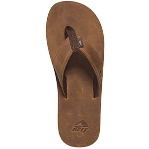 Reef Leather Smoothy Slippers