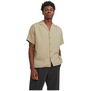 Jack & Jones Aaron Tencel Resort Overhemd Met Korte Mouwen