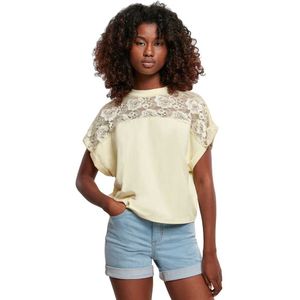 Urban Classics Oversized Lace T-shirt Met Korte Mouwen