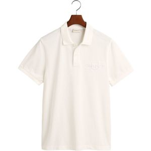 Gant Reg Tonal Shield Rugger Korte Mouw Poloshirt