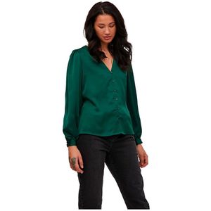 Vila Ellette Blouse Met Lange Mouwen