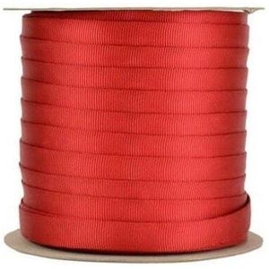 Tendon 25 Cm Tubular Tape Rood 100 m